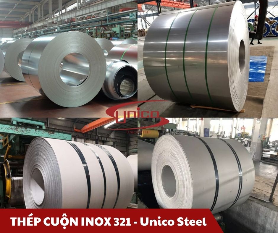 Thép cuộn inox 321 - Unico Steel